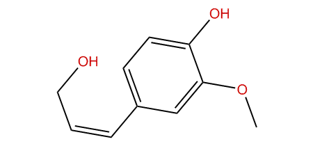4-((Z)-3-Hydroxyprop-1-enyl)-2-methoxyphenol